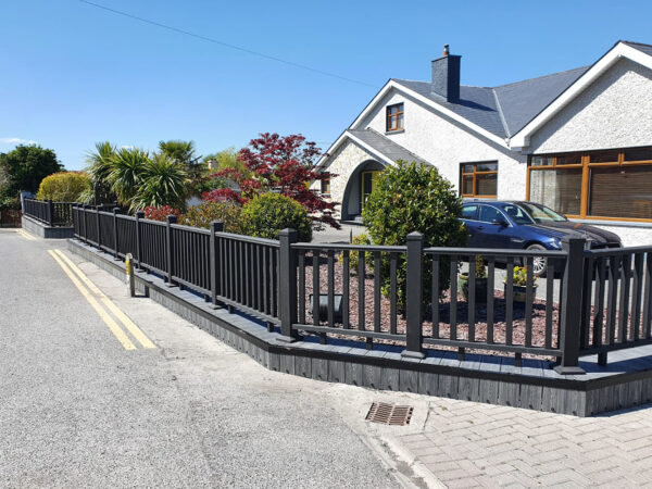 Charcoal Balustrade Post and Rail System (1.8m) - Image 2