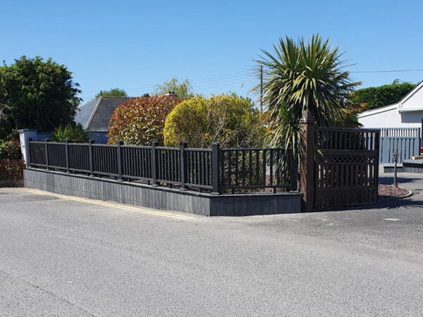 Charcoal Balustrade Post and Rail System (1.8m) - Image 3