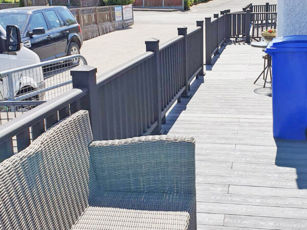 Charcoal Balustrade Post and Rail System (1.8m) - Image 5