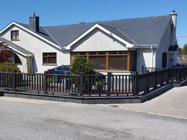 Charcoal Balustrade Post and Rail System (1.8m) - Image 6