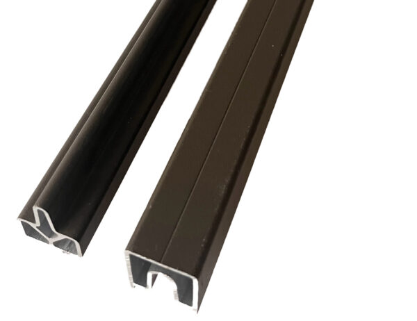 Composite Fencing Top Bottom Fence Trims & Accessories Brown - Image 5