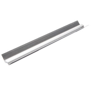 Aluminium Internal Corner (for 10mm panels) Chrome 2.4m