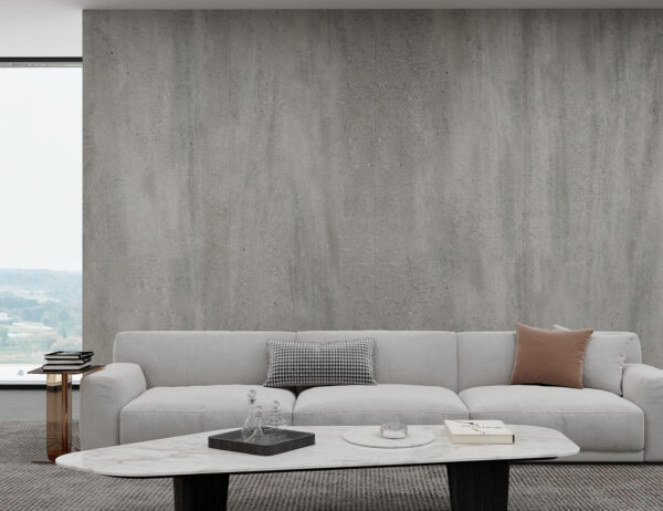 Grey Concrete 1000 - Odyssey SPC Wall Panel 1m