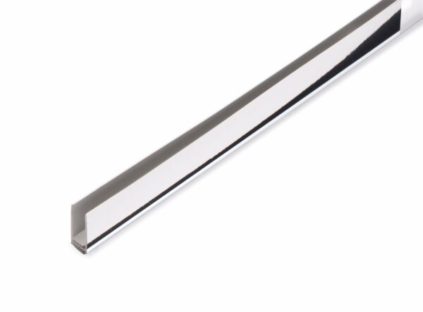 chrome finishing trim for pvc panels