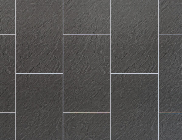 Grout Line Riven Slate Tile - - Neptune 1000 - PVC Wall Panel - 1m - (Single Pack)