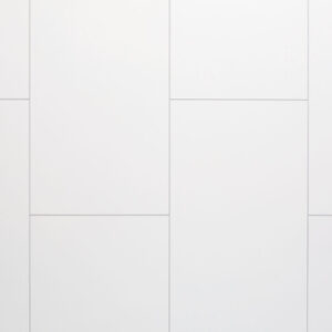 Grout Line Large White Tile - - Neptune 1000 - PVC Wall Panel - 1m - (Single Pack)