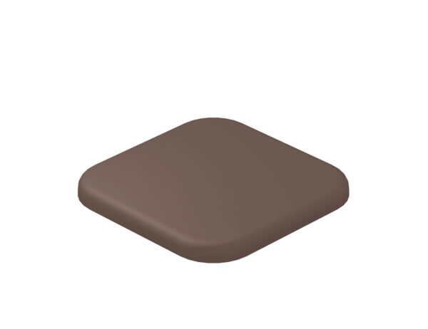 Composite Fencing Aluminum Fence Post Cap Brown