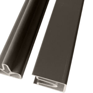 Composite Fencing Top Bottom Fence Trims & Accessories Grey