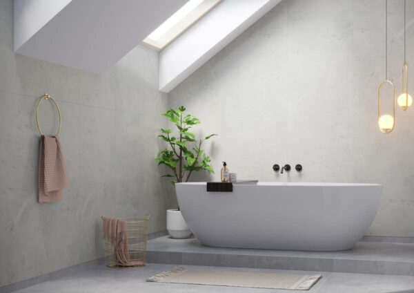 Fibo White Marble Tile - Image 10