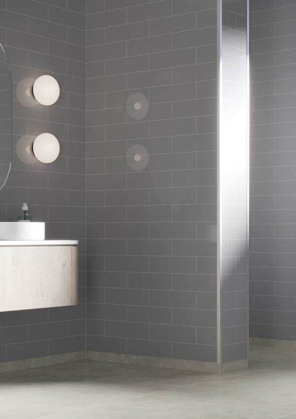 Fibo Medium Grey Brick Tile - Image 7