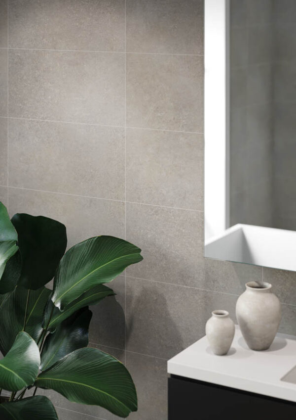 Fibo Grey Concrete Tile - Image 7