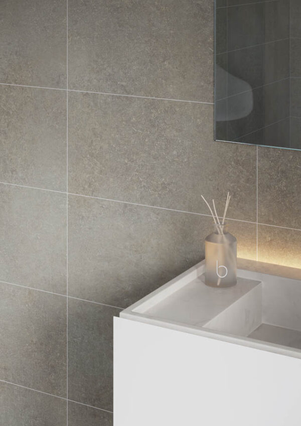 Fibo Grey Concrete Tile - Image 3