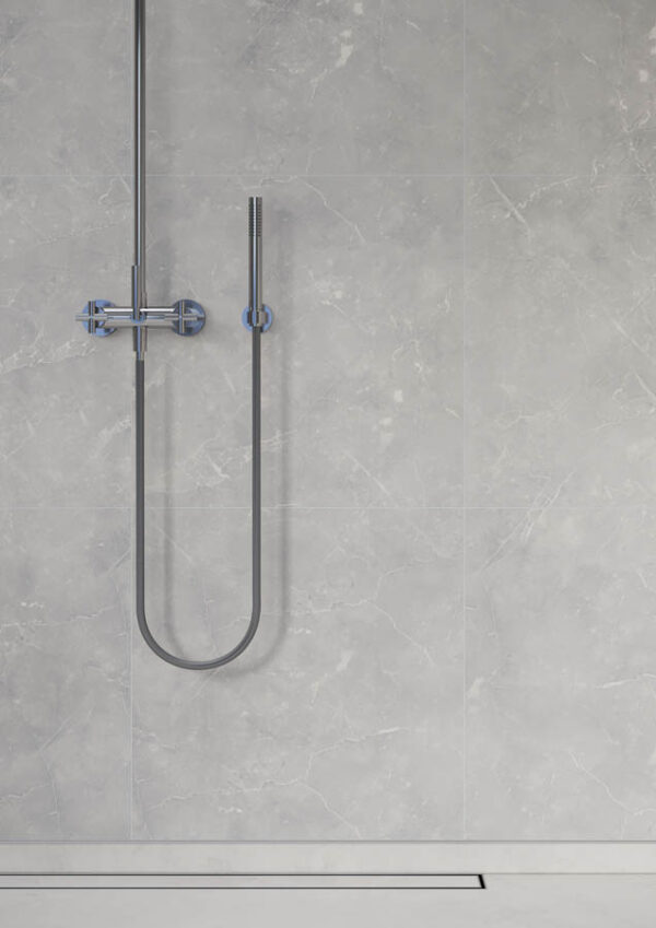 Fibo Silver Grey Marble Tile - Image 13