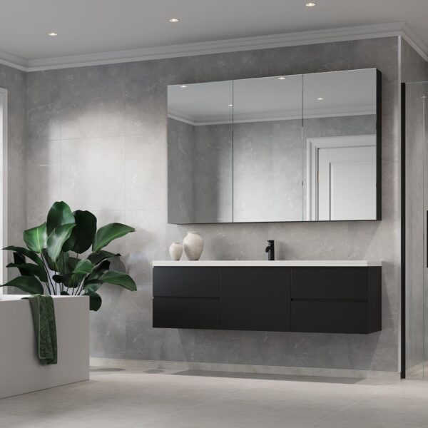 Fibo Silver Grey Marble Tile - Image 3