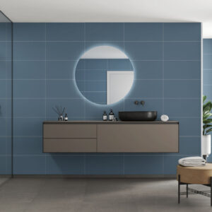 Fibo Dusty Blue Tile