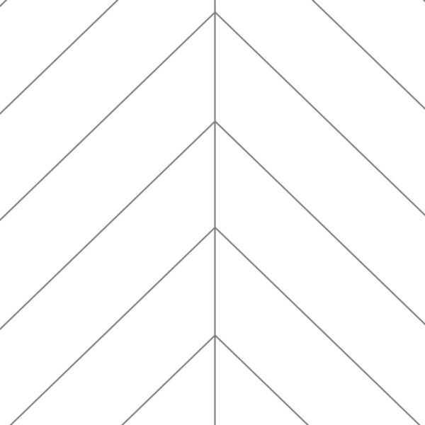 Fibo Denver White Chevron Tile - Image 4