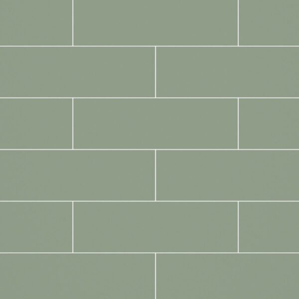 Fibo Olive Green Brick Tile - Image 5