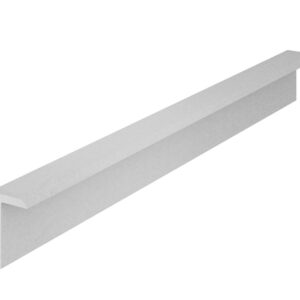 Kerradeco Top Edge Trim Silver 2.7m A05