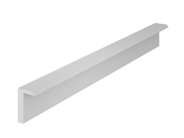 Kerradeco Top Edge Trim Silver 2.7m A05