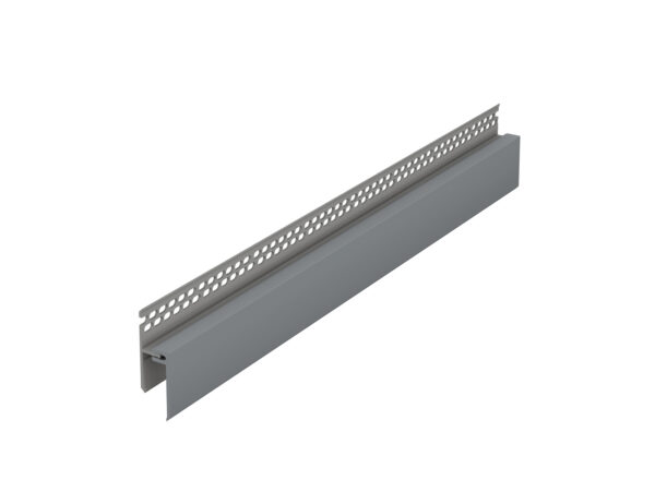Kerrafront External Cladding Vent.Trim 2-Part Quartz Grey 3m