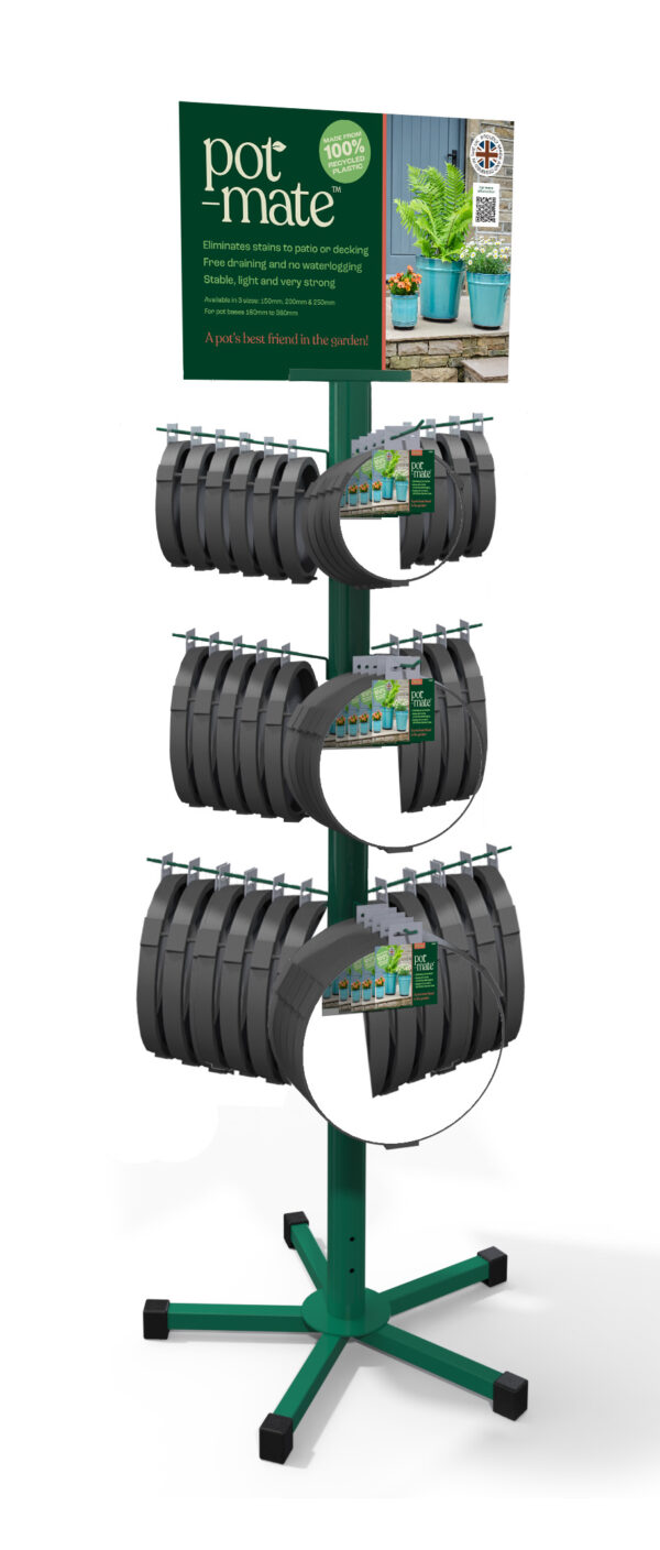 Pot Mat Discret plant pot feet 250mm - Image 5
