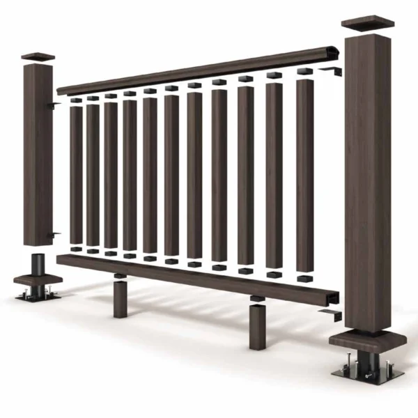 Charcoal Balustrade Cover, Base and Accessories Box 2
